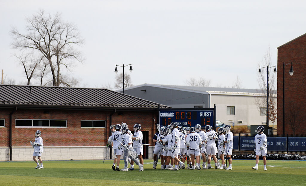 The Cougars celebrate their win